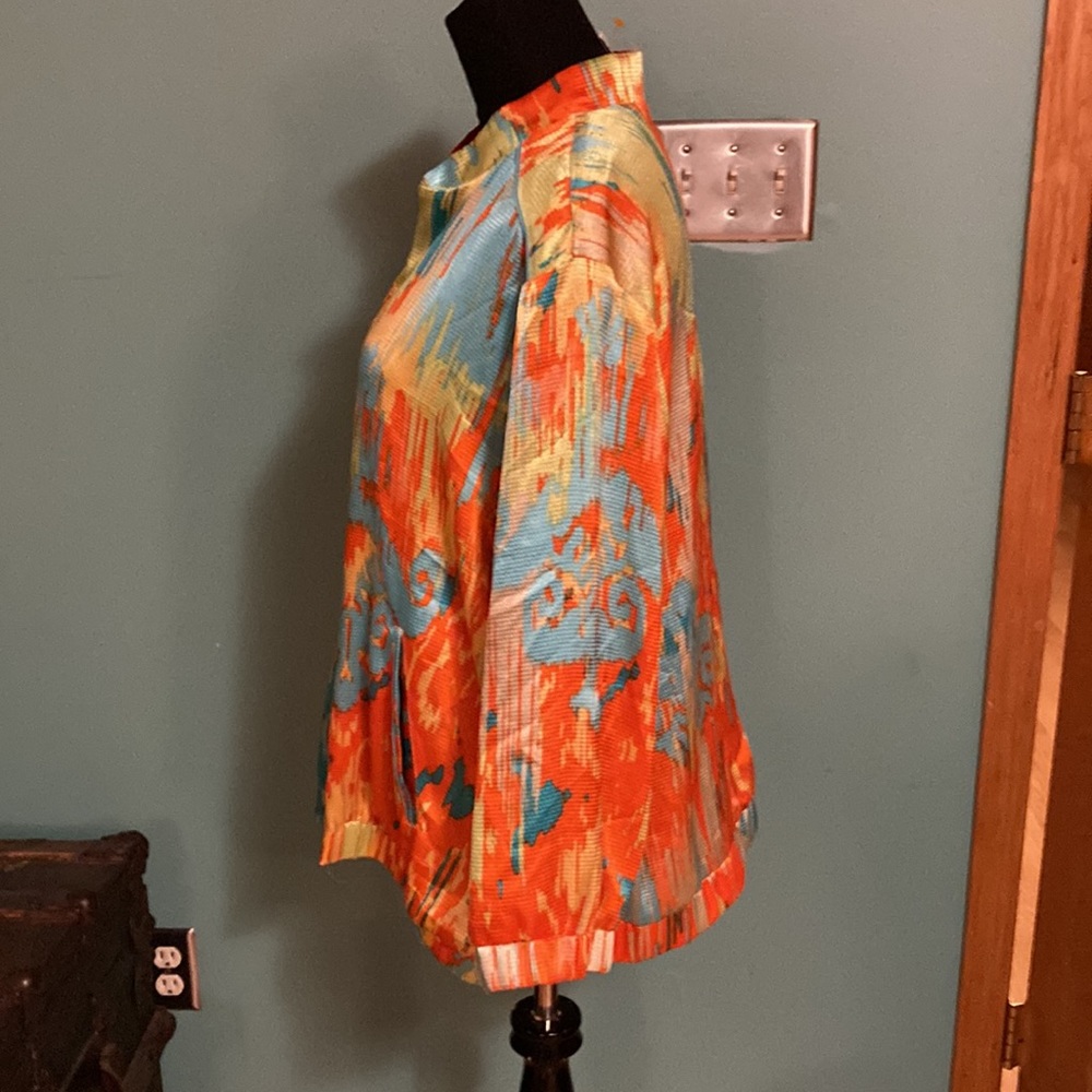 Ruby Rd. Woman’s Silky Zip Up Jacket - image 3